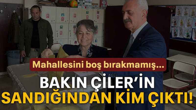 Bakın Çiler’in sandığından kim çıktı!